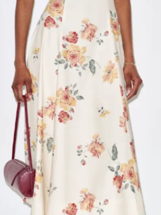 Reformation Dresses & Skirts - Reformation - Kailani Dress - Cream Midi Dress with Rose Floral Print